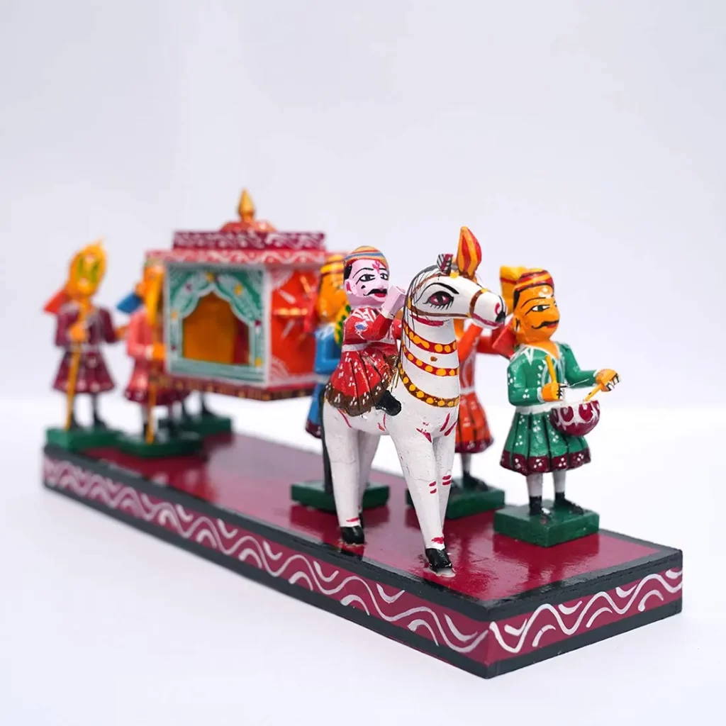 Kondapalli Toys - PALLAKI Set Meena Big